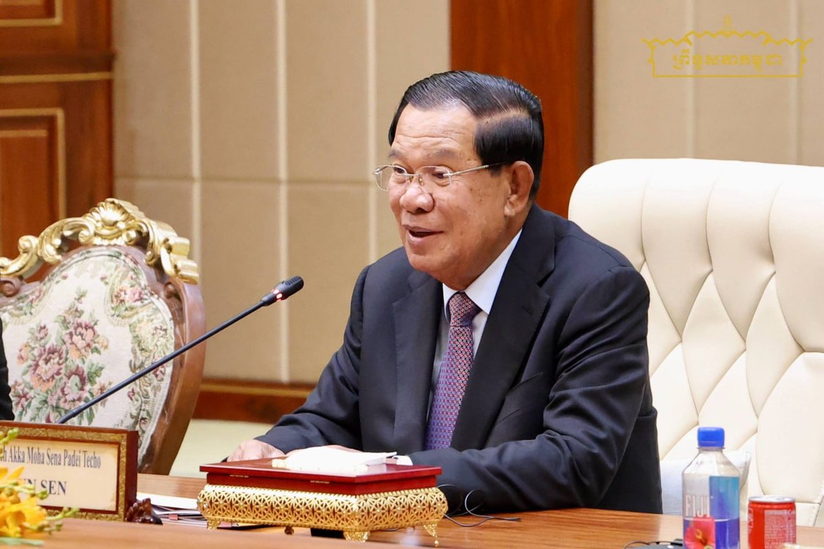 洪森会见欧盟驻柬大使 探讨双边关系