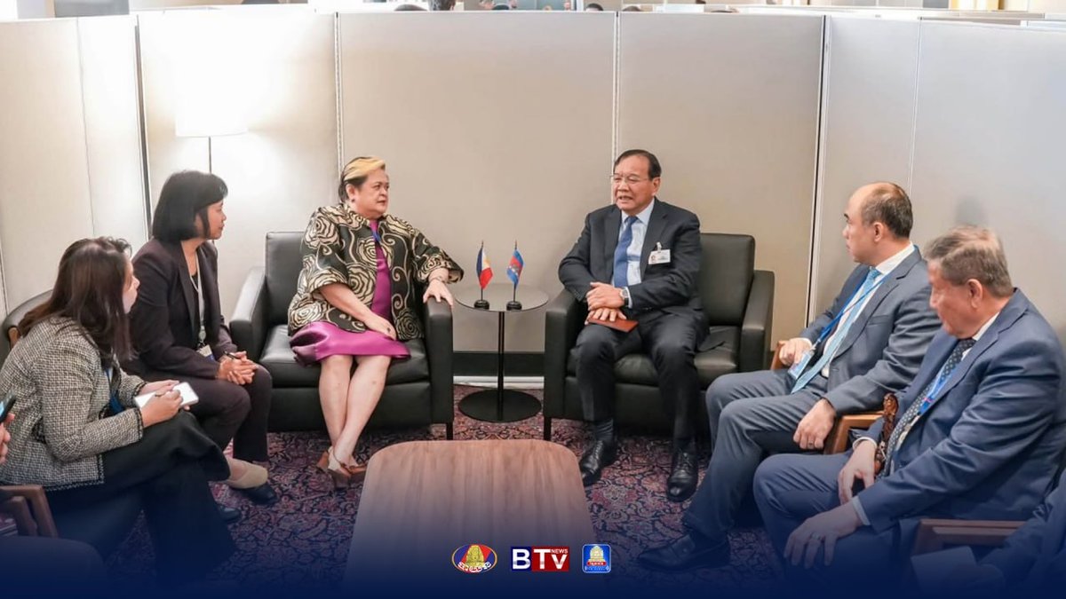 柬埔寨与菲律宾外交部长在东盟峰会前举行双边会谈,讨论区域合作