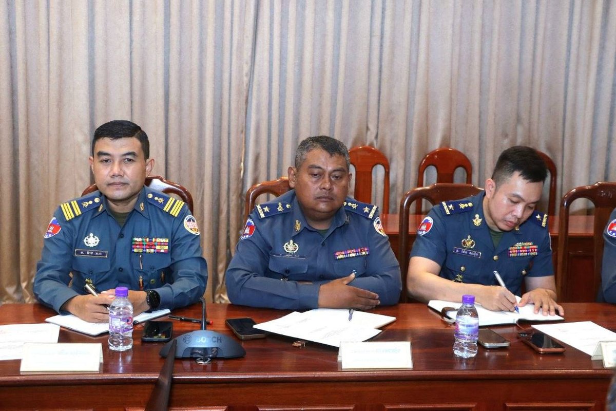 柬埔寨宪兵副司令主持会议 部署VECONAC安保工作