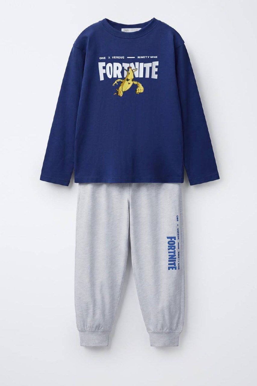 Zara Fortnite联名儿童睡衣 售价11.99万瑞尔