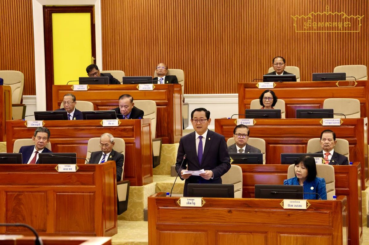 柬埔寨参议院召开特别会议 审议四项重要法案