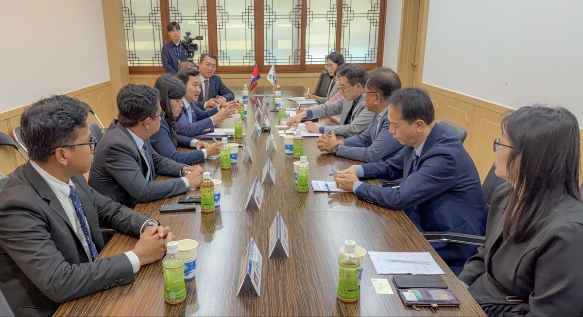 柬埔寨驻韩使馆与韩方会谈 强化在韩劳工权益保障