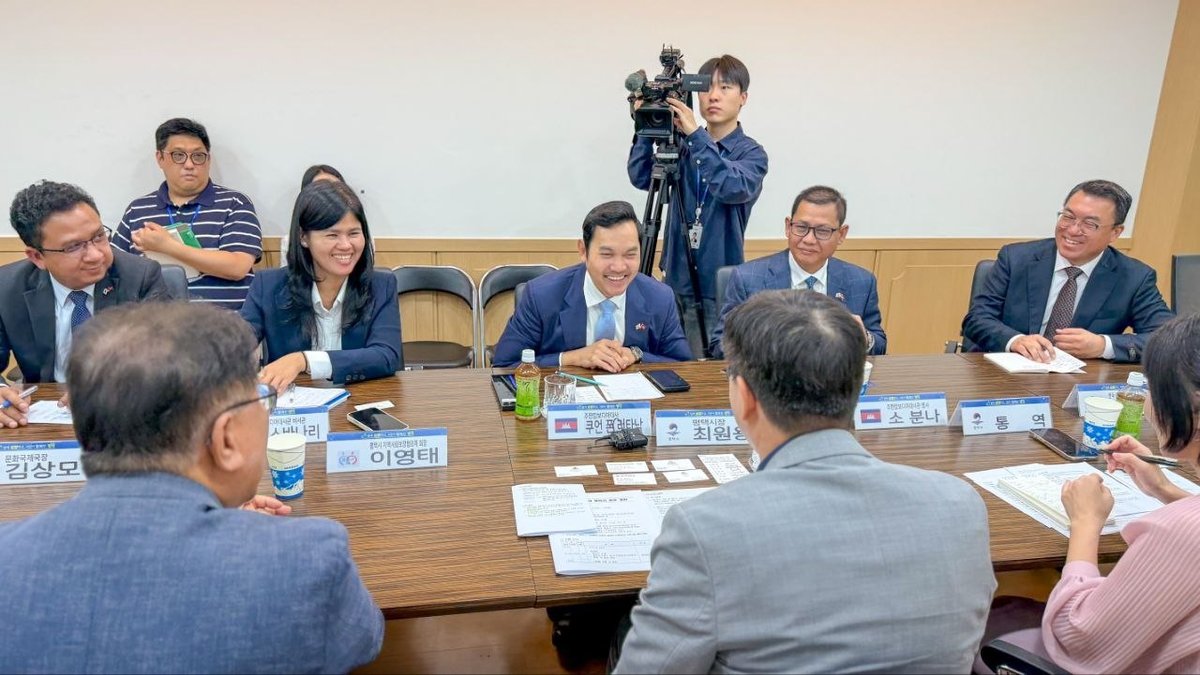 柬埔寨驻韩使馆与韩方会谈 强化在韩劳工权益保障
