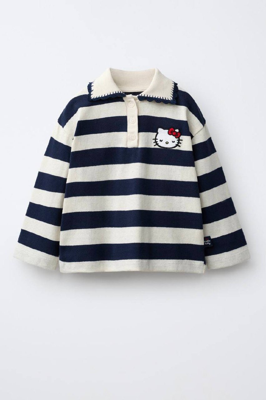 Zara Hello Kitty联名Polo衫上新 售价11