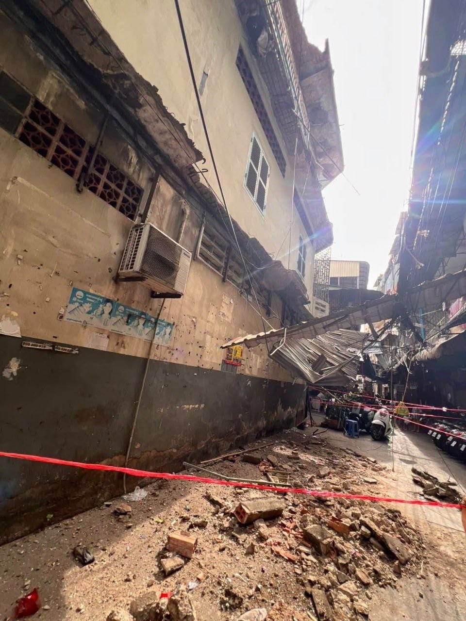 7玛卡拉区老旧建筑发生坍塌 土地规划部介入检查