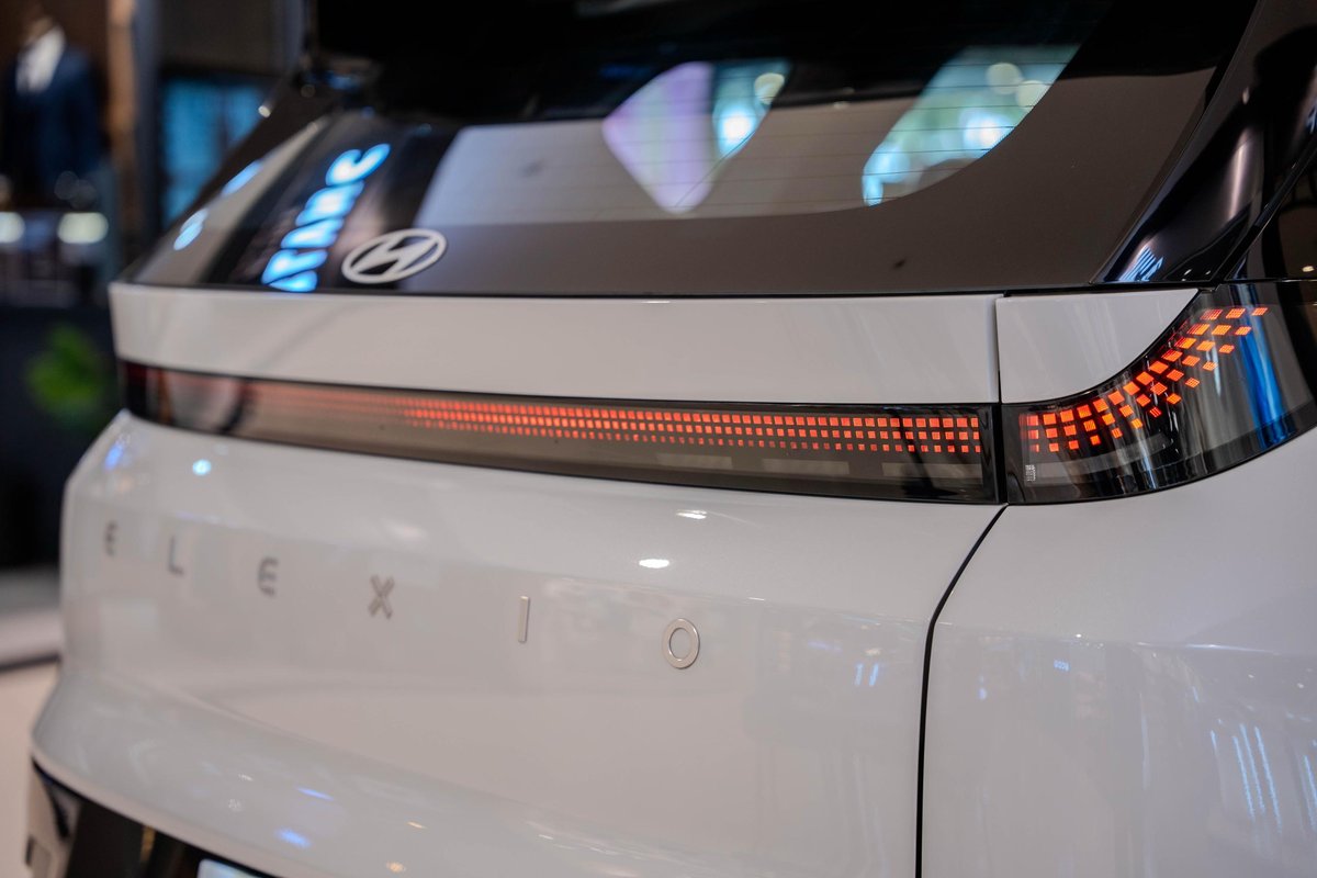 现代新款电动SUV ELEXIO在永旺2展示至9月底