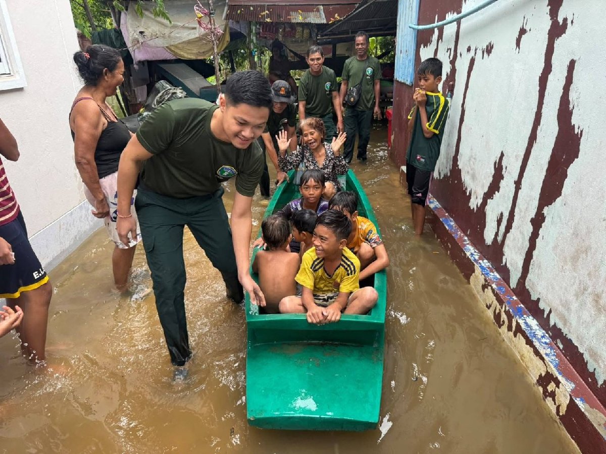 柬泰边境地区遭遇洪水 逾200户民宅受灾