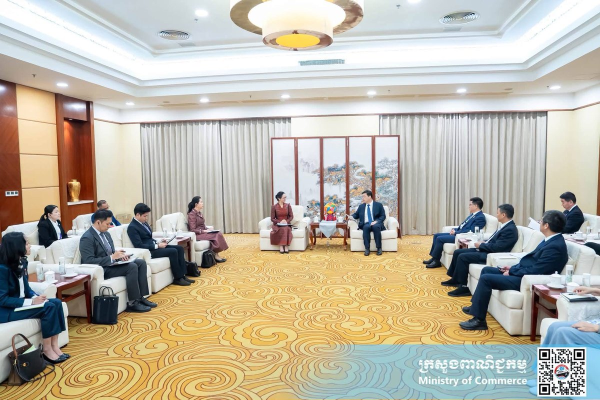 柬埔寨商务部与广西深化合作 借力东博会扩大对华出口