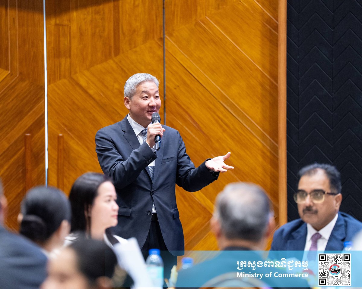柬埔寨商务部部长出席在菲律宾马尼拉举办的东盟数字经济论坛,强