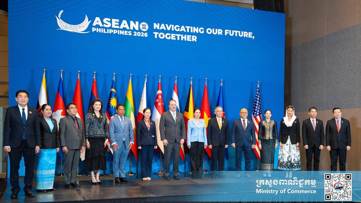 柬埔寨商务部部长出席东盟美国经济部长会议 推动贸易框架升级