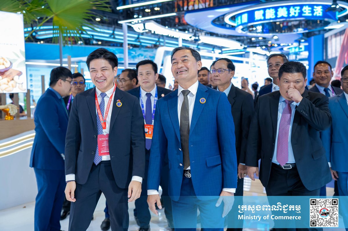 第23届中国东盟博览会南宁开幕 柬埔寨国家馆亮相