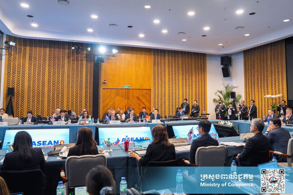 柬埔寨商务部部长在马尼拉出席东盟经济部长会议,重点讨论RCE