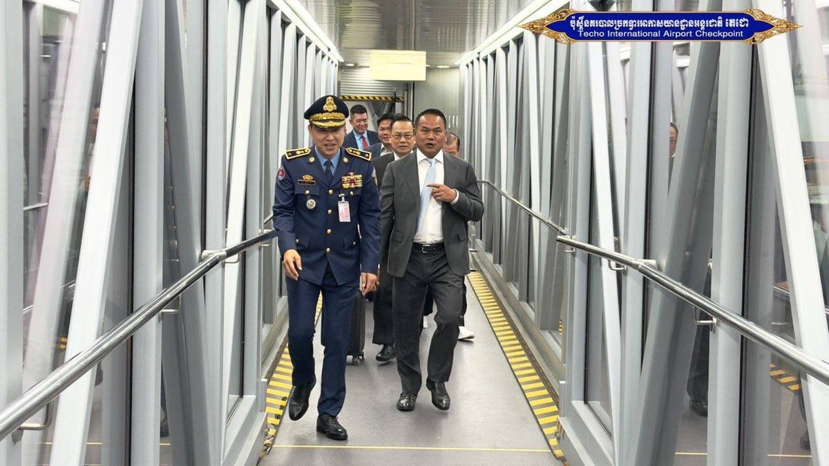 柬埔寨国家警察总署署长苏泰结束访澳行程回国