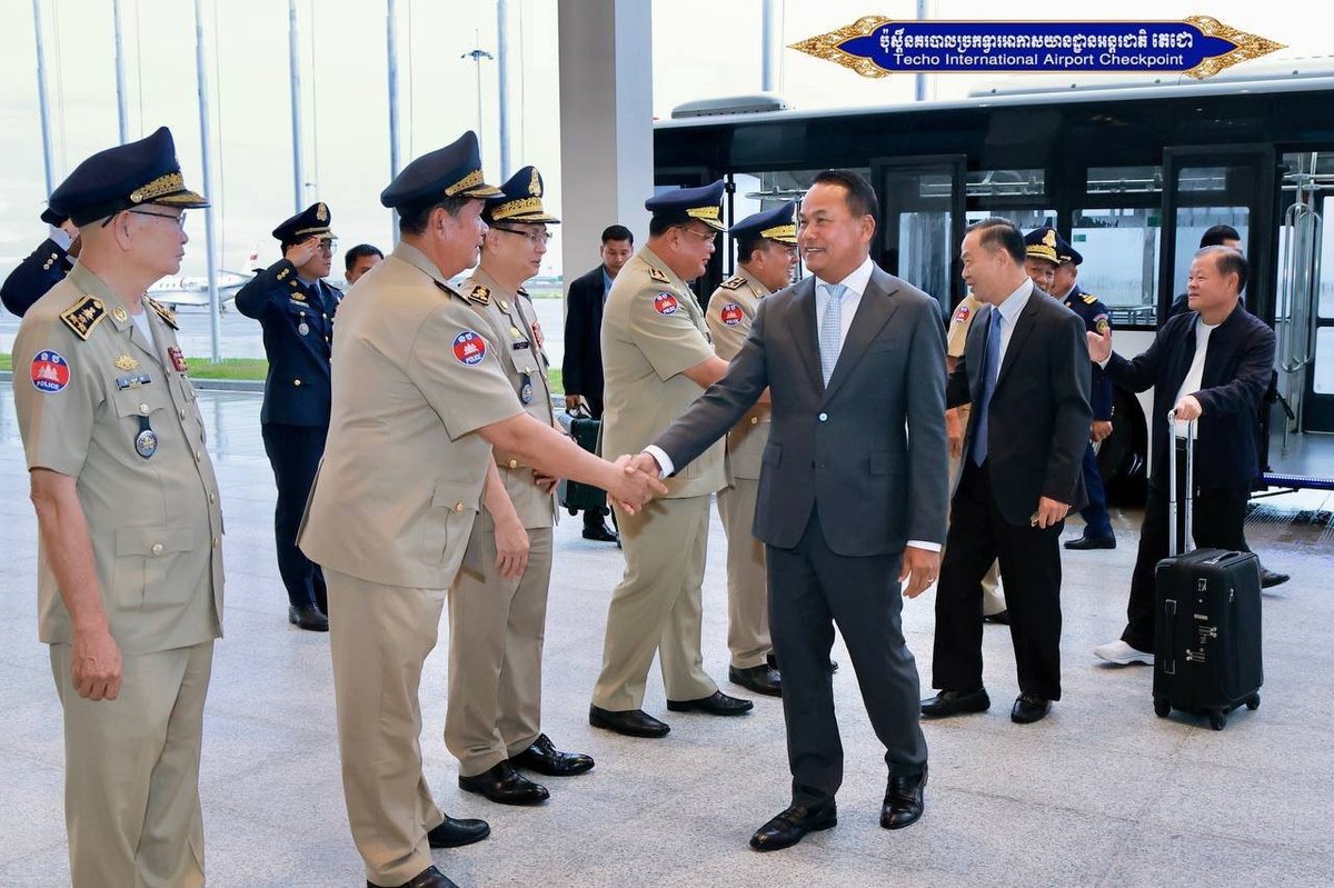 柬埔寨国家警察总署署长苏泰结束访澳行程回国