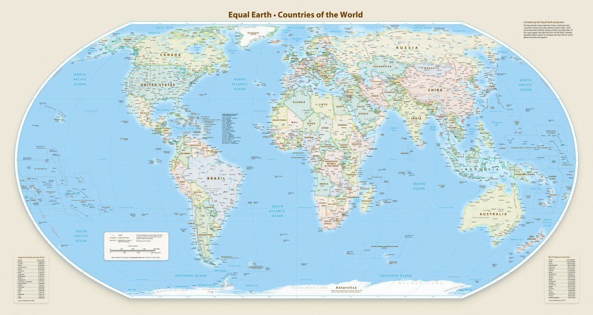 联合国大会投票通过新世界地图,旨在更准确地呈现大陆面积,非洲