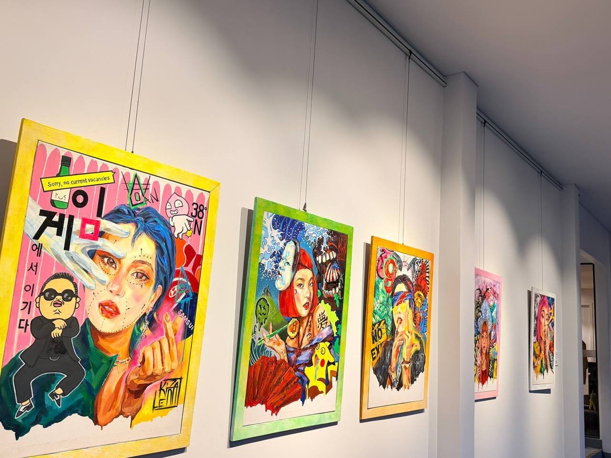柬埔寨生活与艺术思考 艺术家Lena Kinza作品展