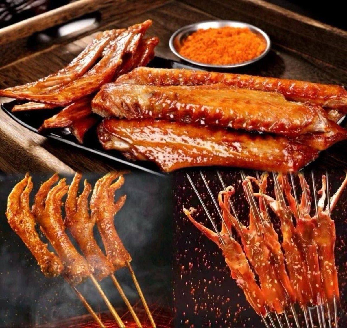 西港炭烤鹅翅全场7折 营业至凌晨3点