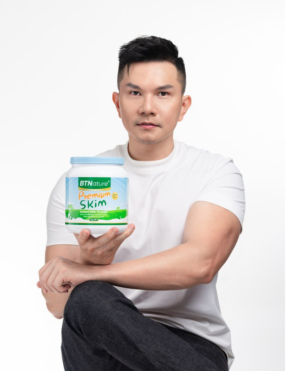BTNature脱脂奶粉在柬销售 适合日常健康补充