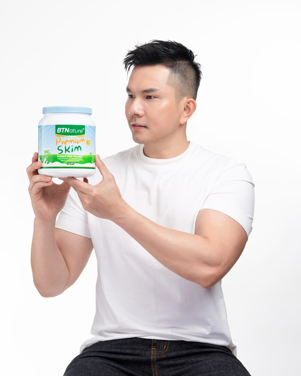 BTNature脱脂奶粉在柬销售 适合日常健康补充