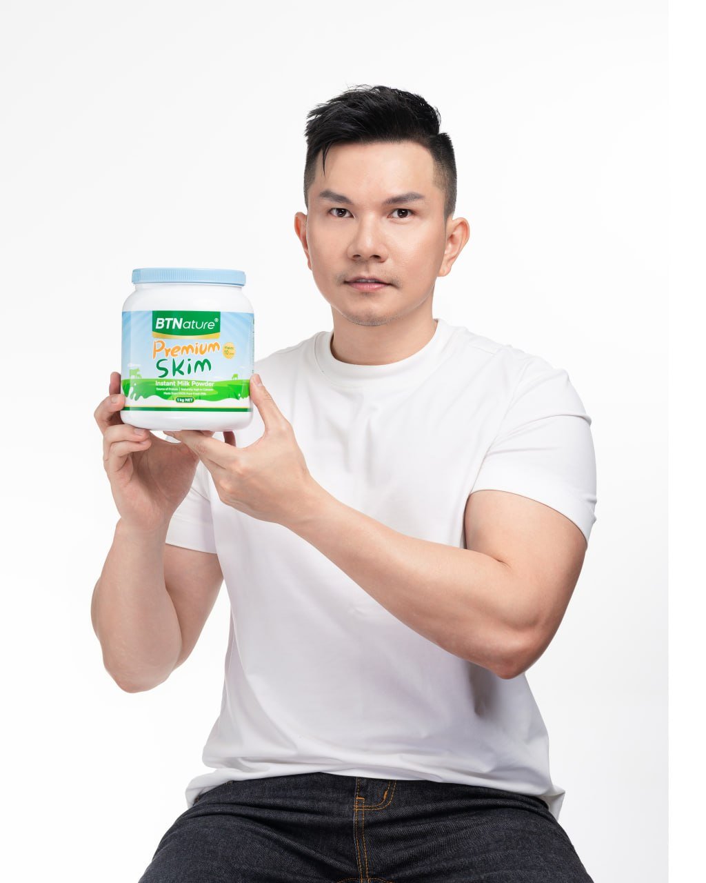 BTNature脱脂奶粉在柬销售 适合日常健康补充