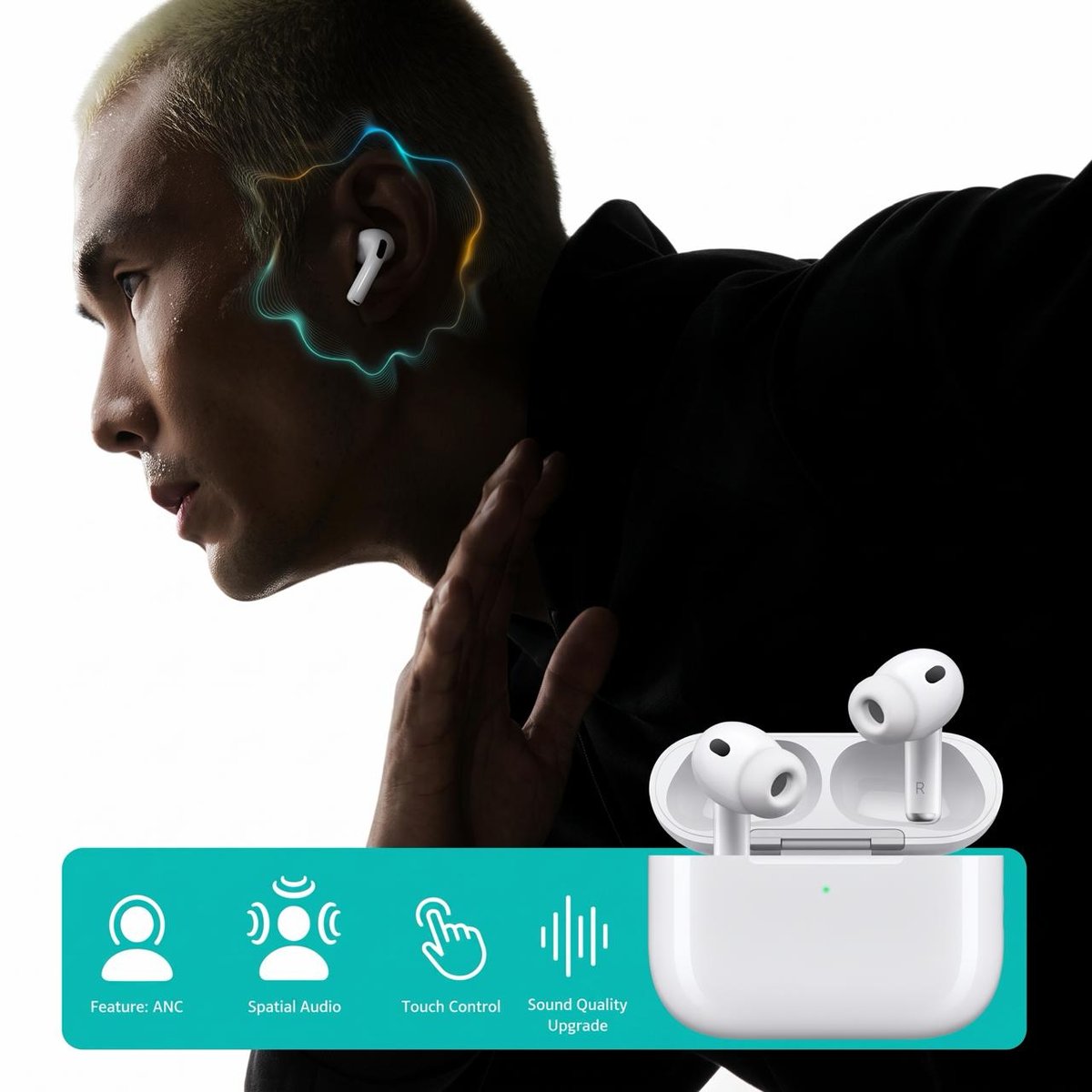 COTECI AirPods Pro 3降噪耳机 优质音效
