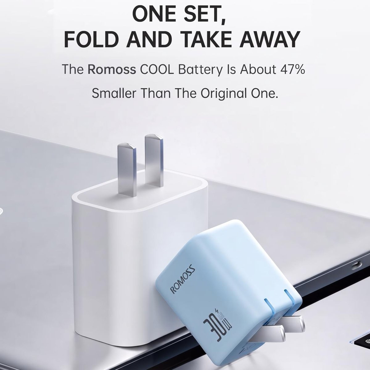 ROMOSS 30W GaN快充头上市 兼容iPhone i