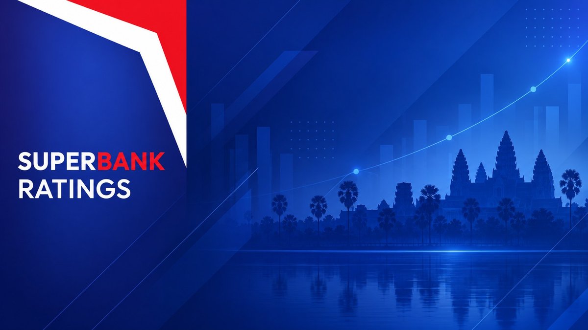 SuperBankRatings发布柬埔寨银行评级,ABA银