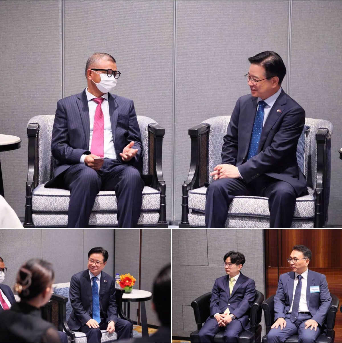 柬埔寨教育部与韩国大使举行工作会谈