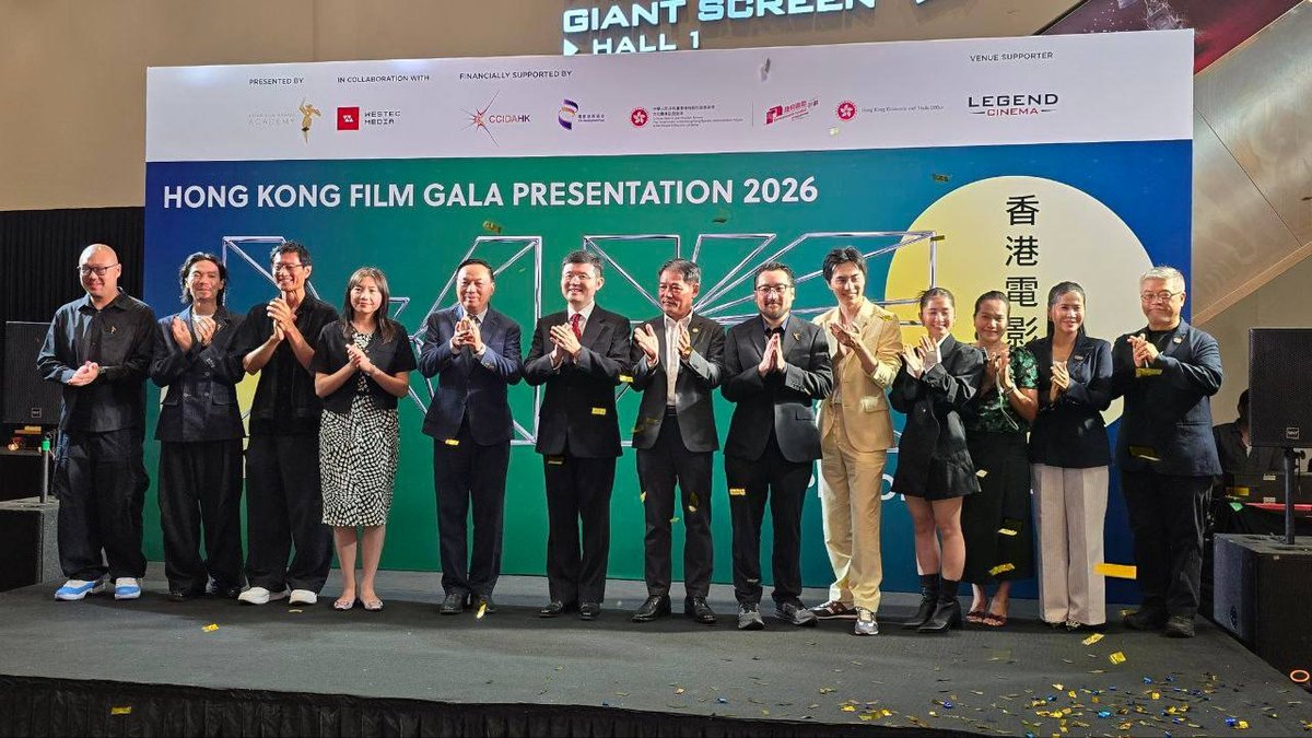 香港电影推广活动在金边奥林匹亚举办 200余人出席