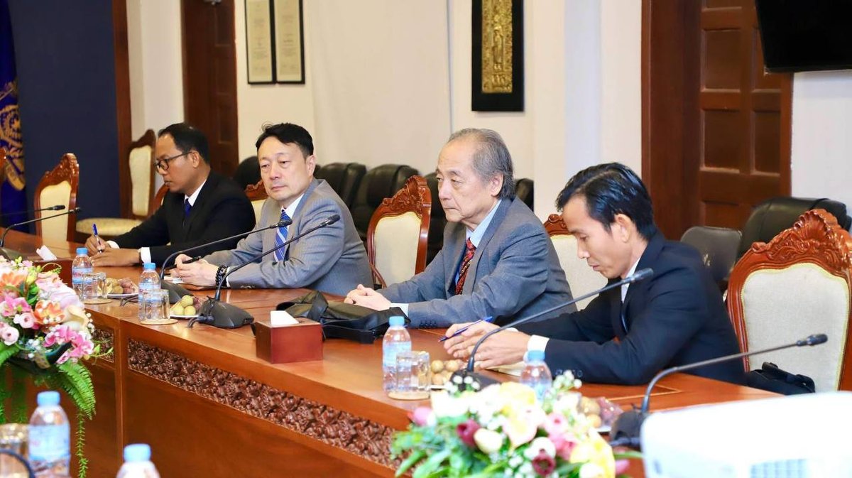 柬埔寨文化部会见日本柬埔寨协会主席 探讨电影合作