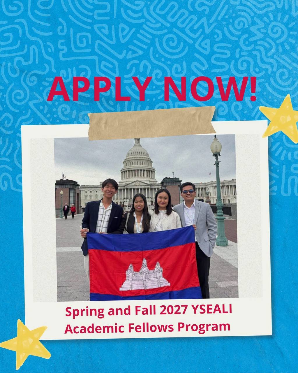 YSEALI赴美学术交流项目2027年春季/秋季申请开放