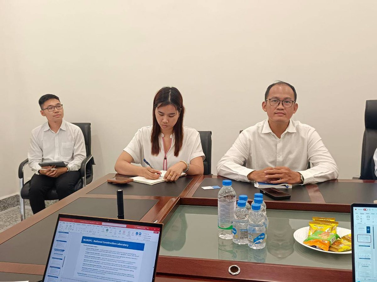 国土规划与建设部与UNDP探讨建筑材料测试标准