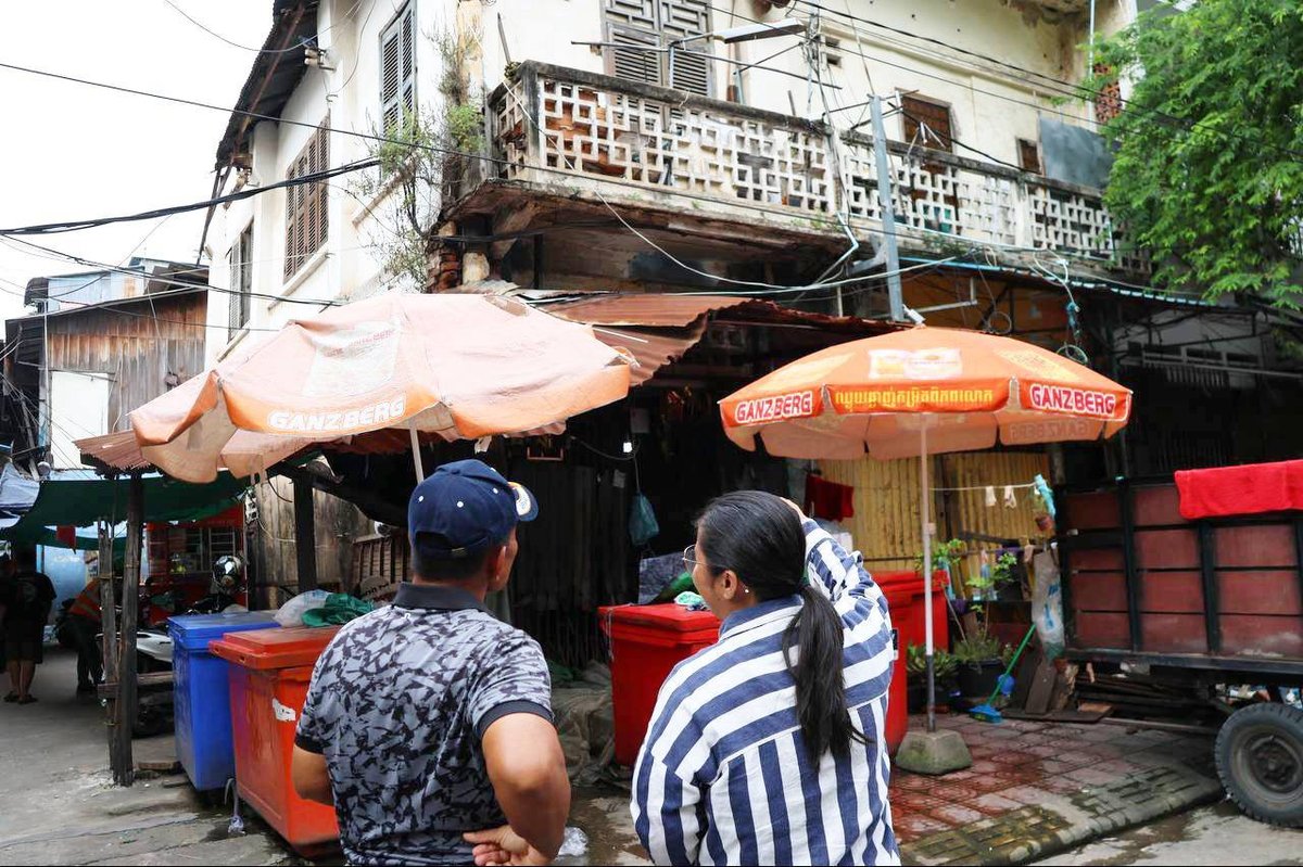 国土规划部视察万谷湖道路项目及危房安全