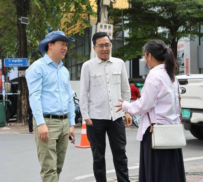 金边BKK1区危楼封锁拆除工作启动