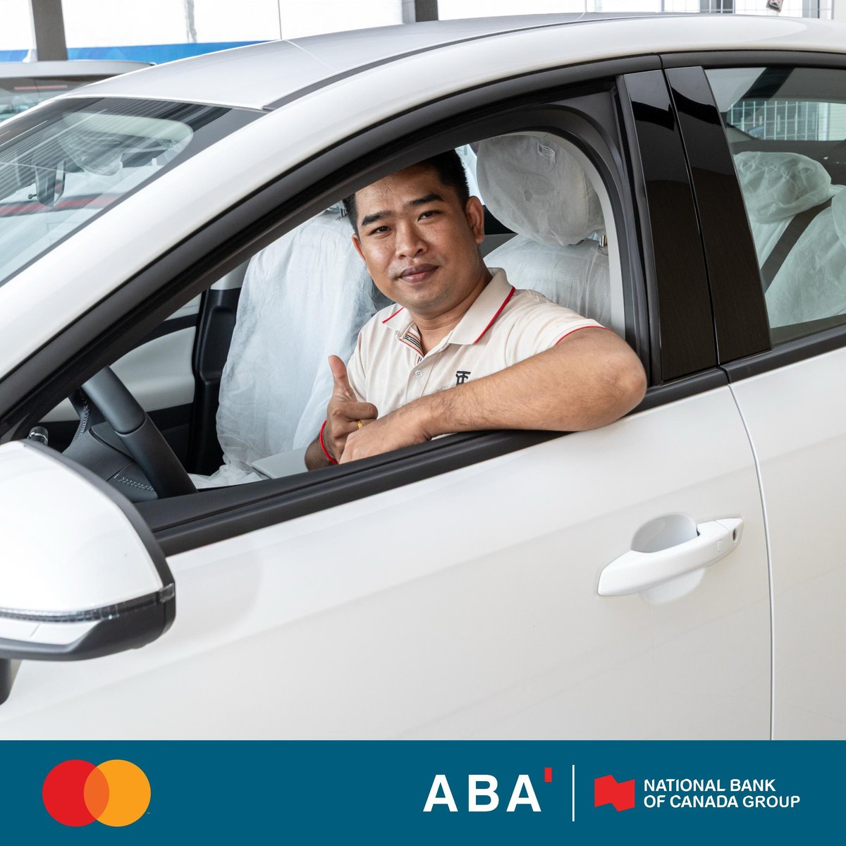 ABA银行近日举行信用卡促销活动颁奖仪式,幸运客户获得BYD