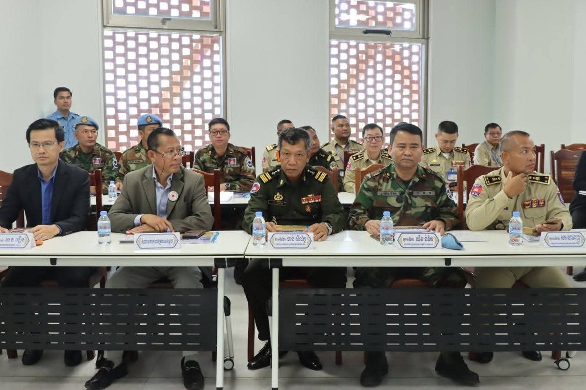 柬埔寨地雷行动中心举办集束炸弹影响研讨会