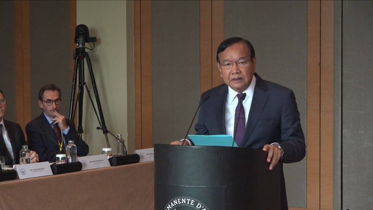 柬埔寨重申通过国际法和平解决柬泰海域争端