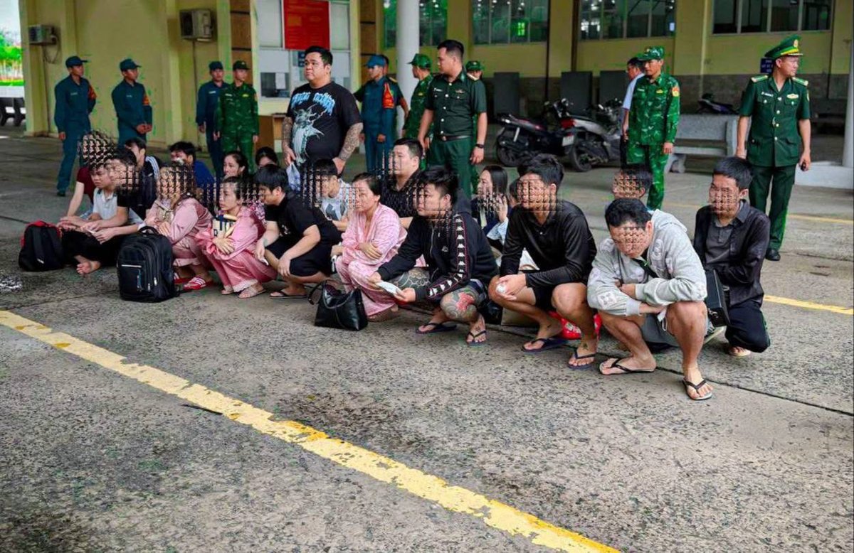 柬埔寨驱逐21名涉嫌非法移民及犯罪越南公民