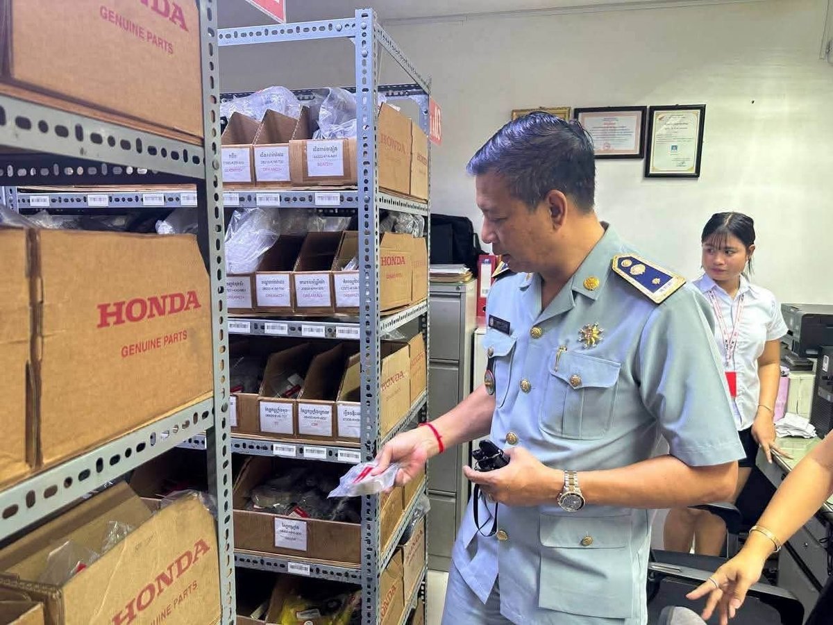 西港市场监管部门抽检摩托车配件 严查石棉成分