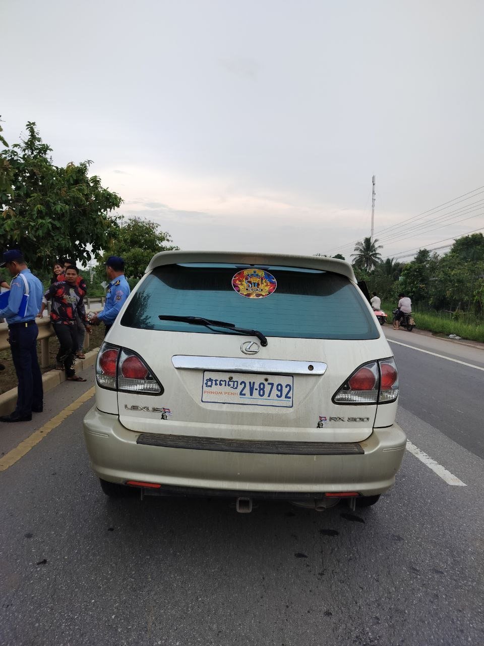 马德望省国道5号线发生车祸致一人死亡