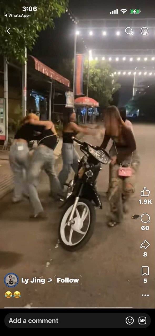 贡布市警方处理一起青少年聚众斗殴事件
