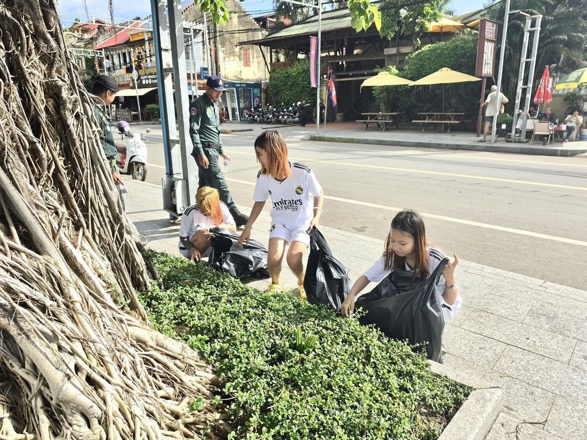 贡布警方介入处理少女群殴事件 涉事人员被传唤