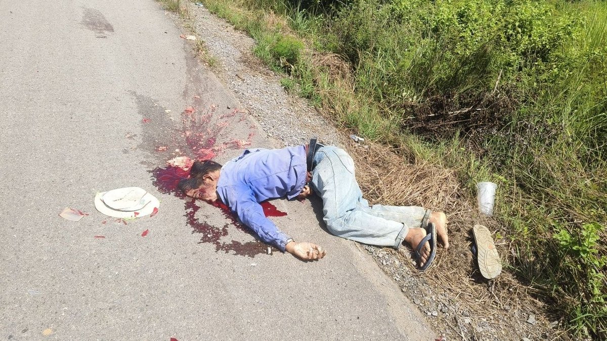 马德望省桑凯县车祸致一死一伤