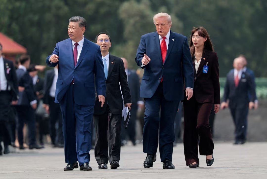 中方领导人与特朗普会晤 探讨贸易合作
