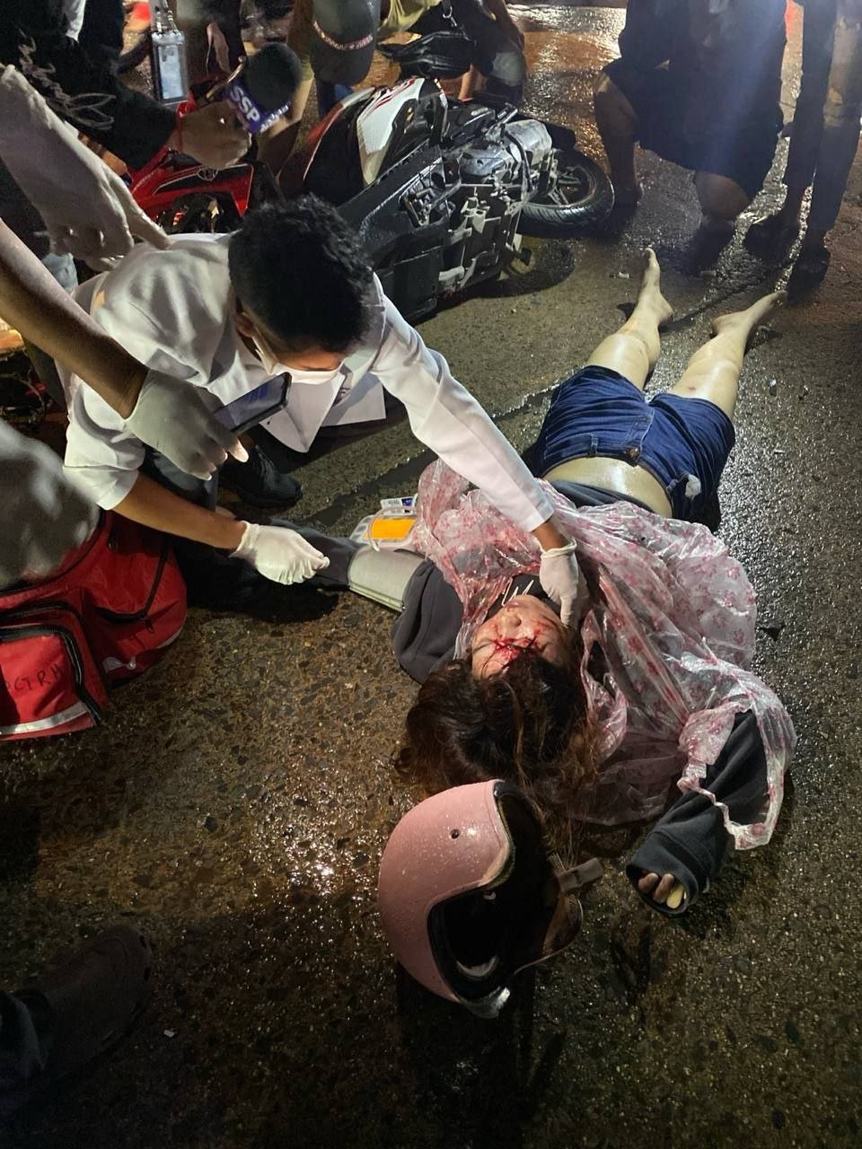 金边菩森芷区发生致命车祸 警方已介入