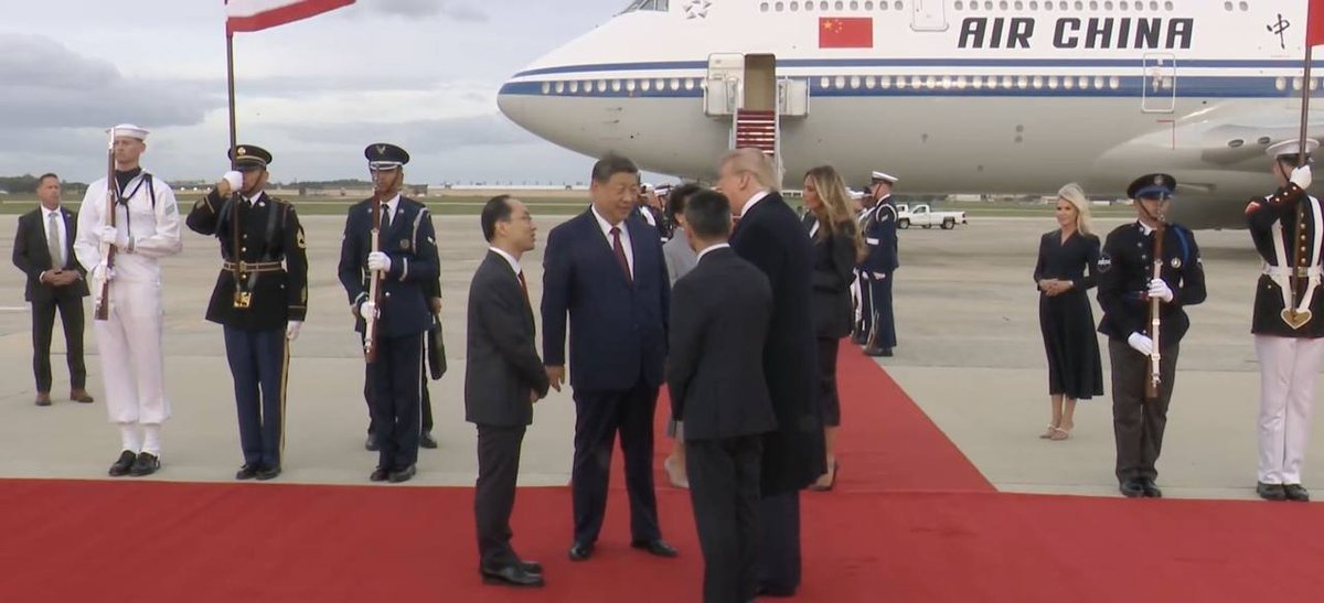 习近平与特朗普在美国举行会晤 国际局势受关注