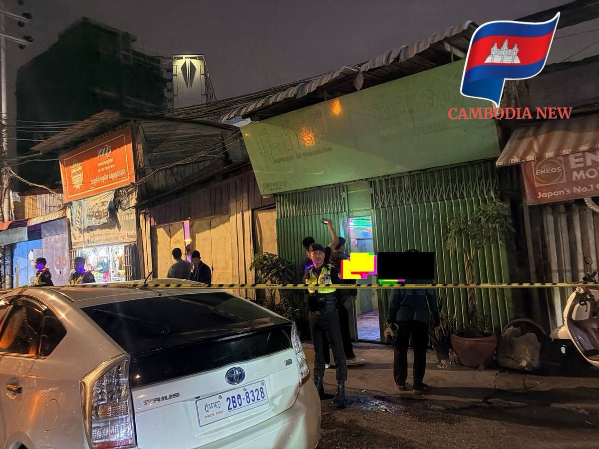 金边宪兵在堆谷区对一处出租屋及咖啡馆展开突袭行动,疑似涉及未