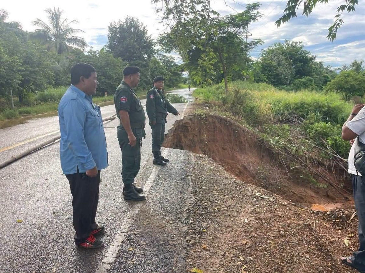 干拉省57-7号公路限制重型车辆通行
