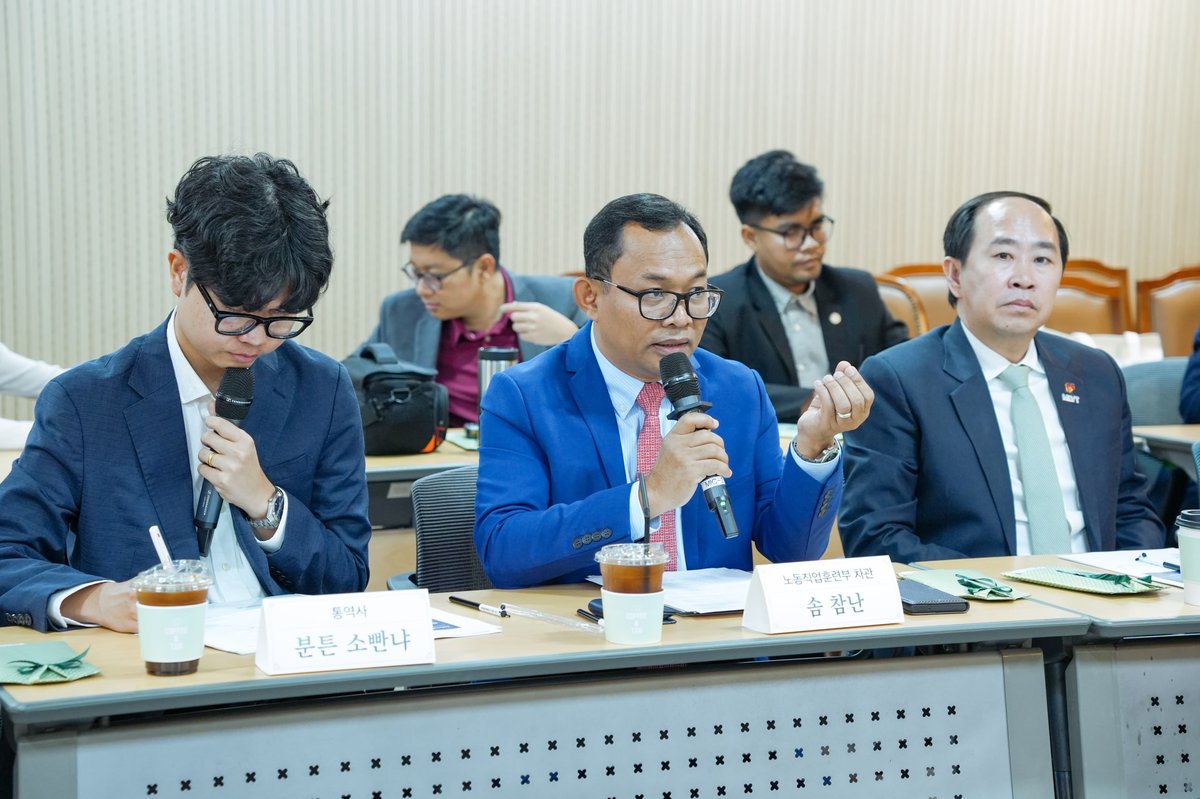 劳工部赴韩考察建筑安全 提升柬埔寨工地管理标准