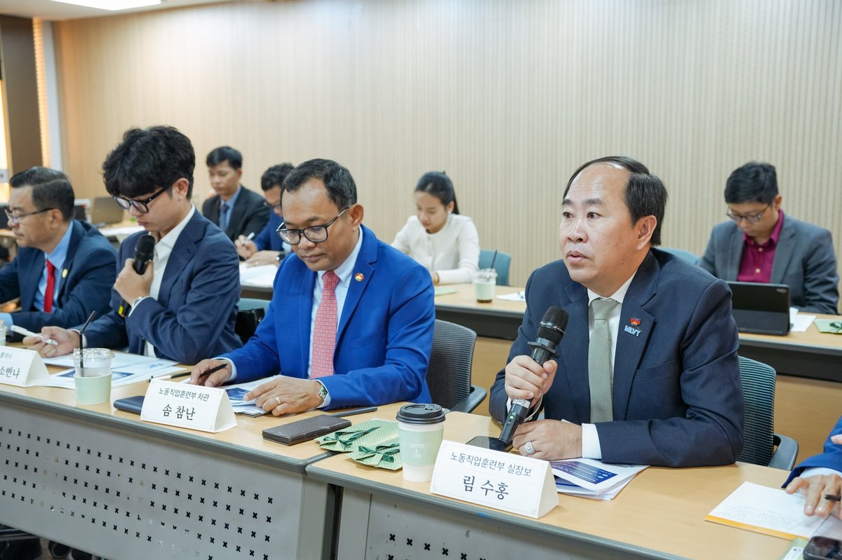 劳工部赴韩考察建筑安全 提升柬埔寨工地管理标准